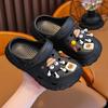 Summer Children's Clogs Boys and Girls Non-Slip Soft Cushion Parent-Child Closed-Toe Breathable Outdoor Kids Beach Sandals