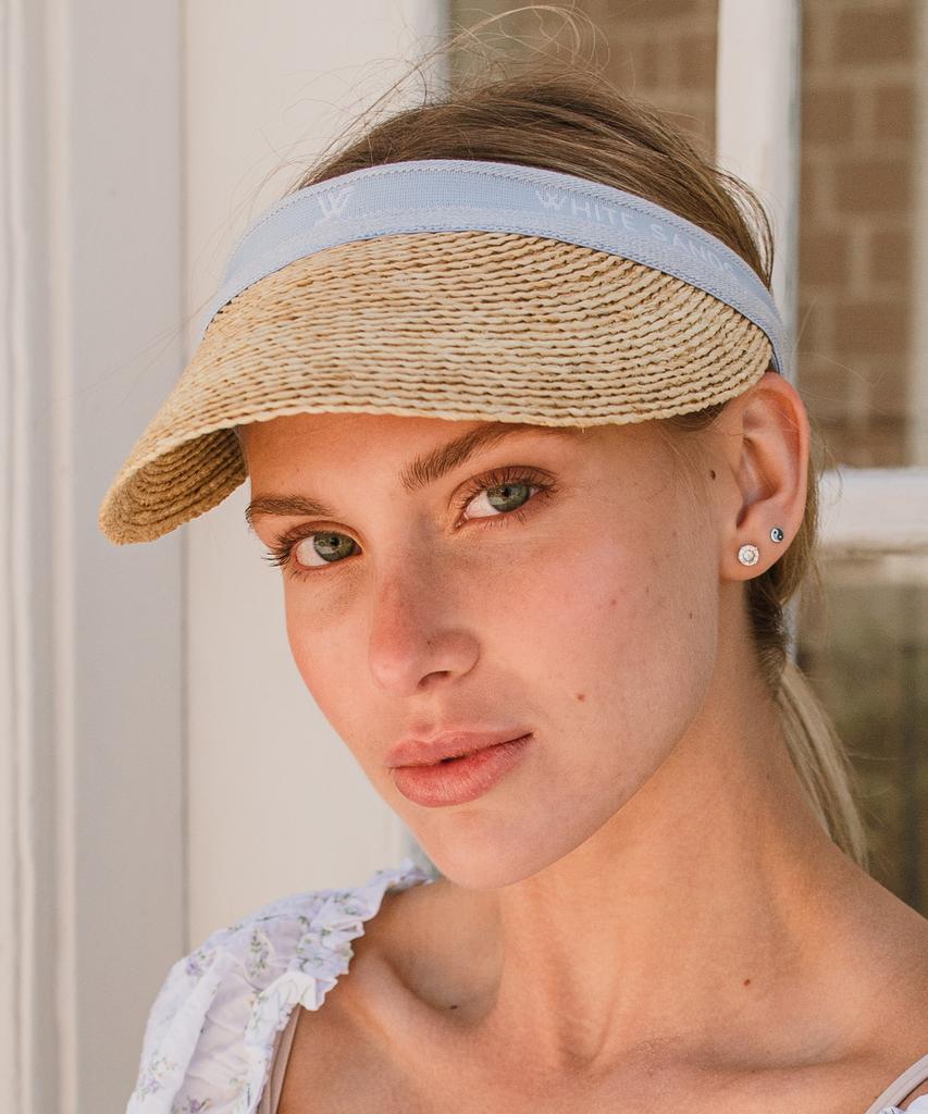Hwaiteusaenjeu Natural Raffia Sun Cap Calleja (6 Colors)