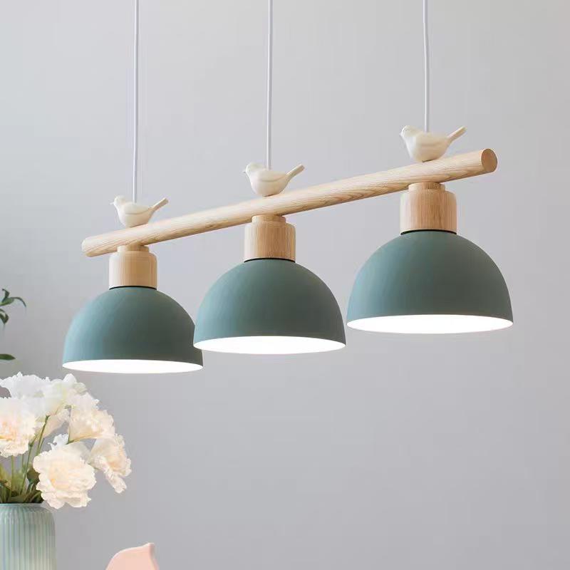 Nordic Modern Three-Head Pendant Lights - Simple Luxury Dining & Bar Bird Design