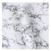 Selbstklebende Marmortapete Abziehen und Aufkleben Weiße Marmorkontakt-Wandfolie für Zuhause Wohnzimmer