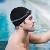 Hot Free Size Swimming Cap High Elasticity Solid Color Bathing Caps Waterproof Comfortable Pool Bathing Hats Swimming Pool