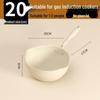 Zhishi 20cm Wok Mini Antiaderent Piatră Maifan