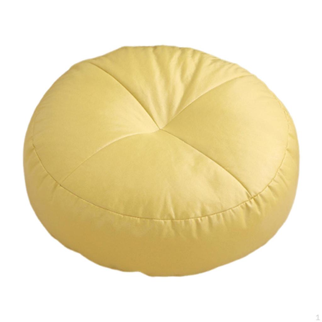 40 X Cm Coussin de Siège/Coussin de Sol, Facile à Nettoyer, Rond, Polyvalent, Base Tatami,