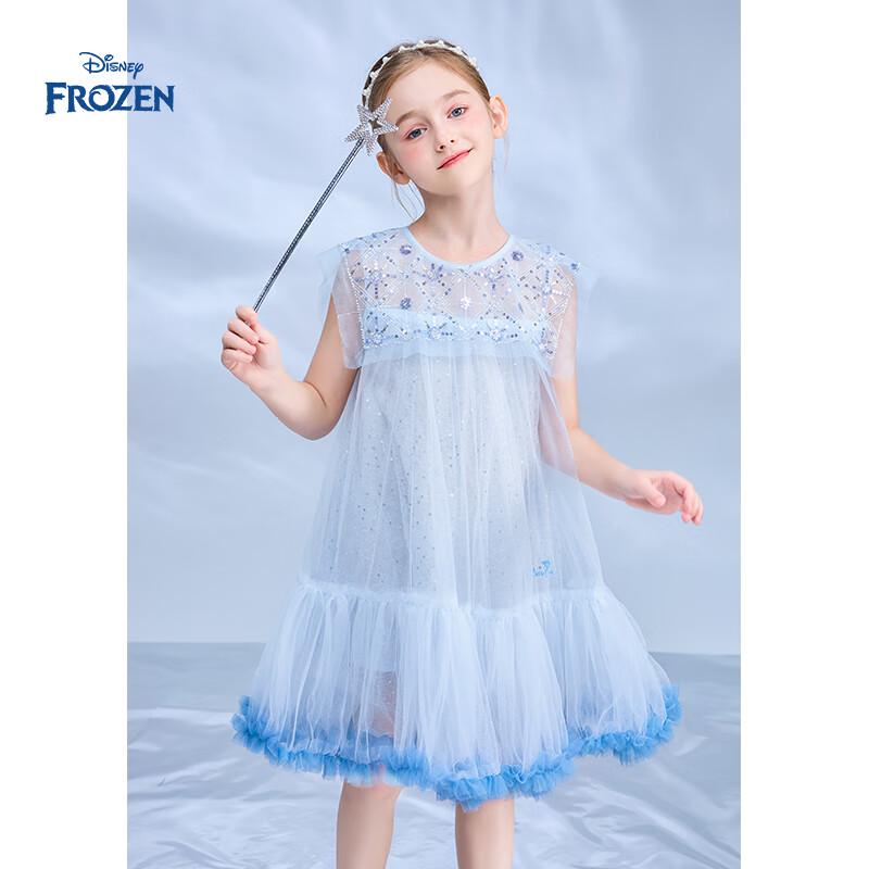 Disney Elsa Princess Summer Dress for Girls 130