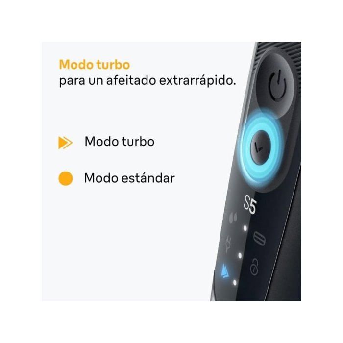 Rasoir électrique - BRAUN - Series 5 52-B1000s - 3 lames SkinFlex - Mode Turbo - Autonomie 50 min