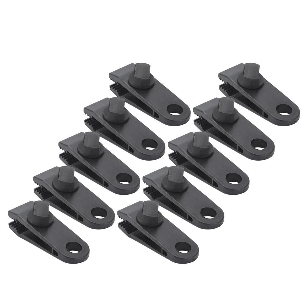 Outdoor Portable ABS Windproof Awning Tarp Tighten Tent Canopy Fixing Clamp Clip