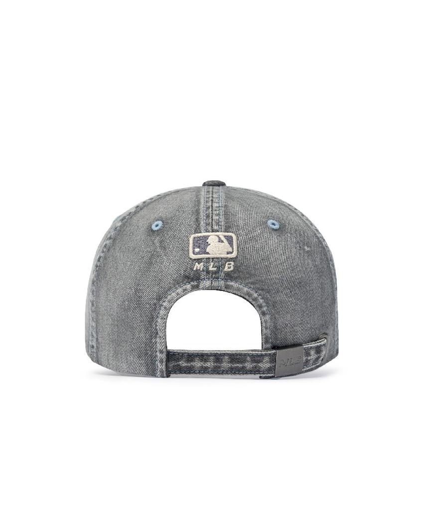 Emelbi Basic Denim Unstructured Ball Cap La (Charcoal Grey)