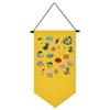 Multifunctional Badge Storage Wall Hanging Wall Canvas Banner Gift Collection Collection Board