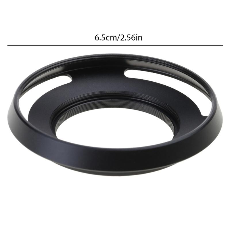 39mm Lens Hood Detachable Lens Hood for Camera Camcorders Photography