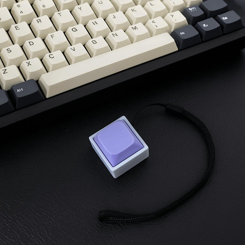 Keyboard Switche Fingertip Button Keychain Keyboard Key Cap Pendant  Office Leisure Entertainment