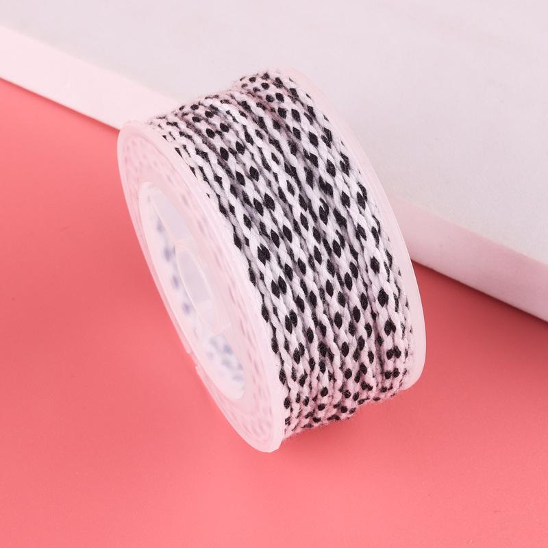 Sigu Sanhua Tibetan-Style Star & Moon Bodhi Cotton Thread - Non-Elastic, Wear-Resistant DIY Weaving Rope
