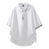 Short Sleeved T-shirt Men's Summer Loose Top Short Sleeved Polo Shirt