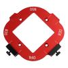 Corner Clamping Support Router Template Radius Jig Aluminum Alloy Construction