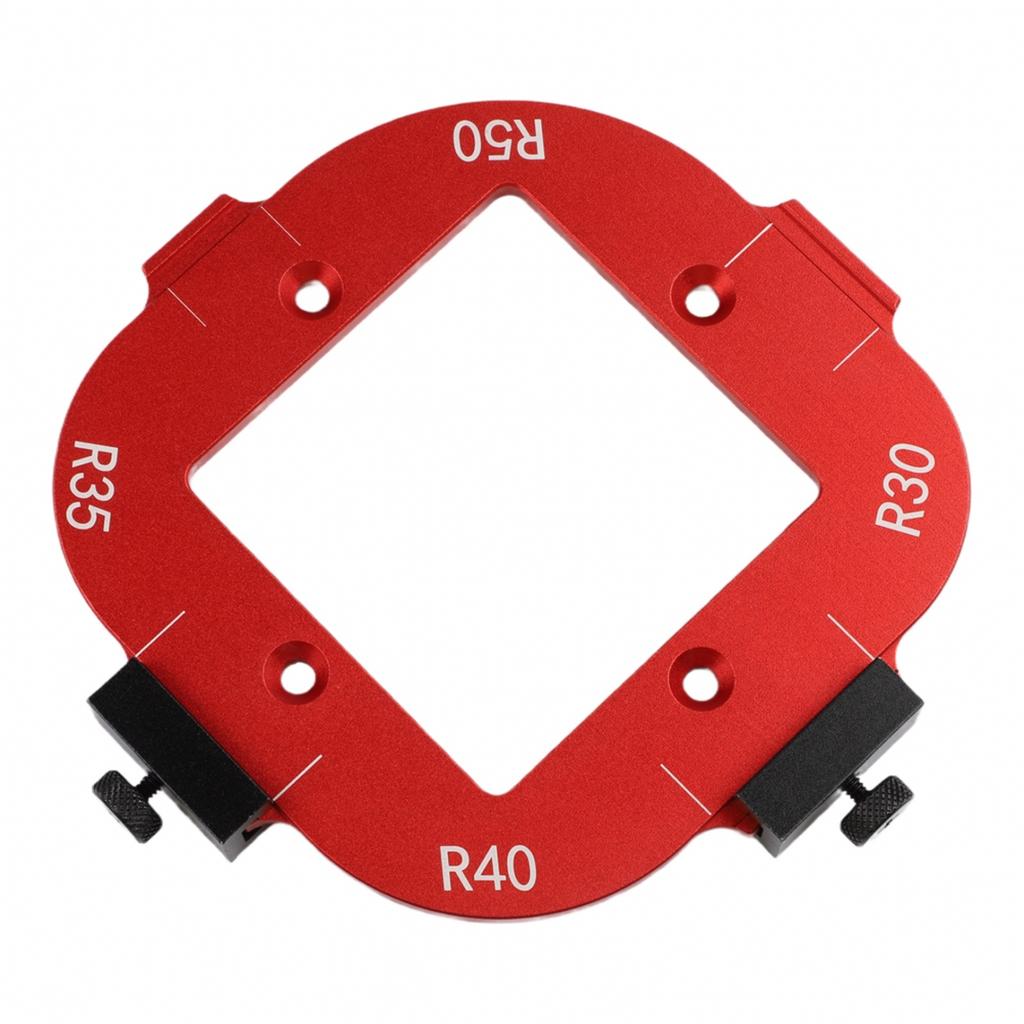 Corner Clamping Support Router Template Radius Jig Aluminum Alloy Construction