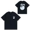 2026SS Letter Print T-Shirt Streetwear Loose Fit Couple Tee Short Sleeve