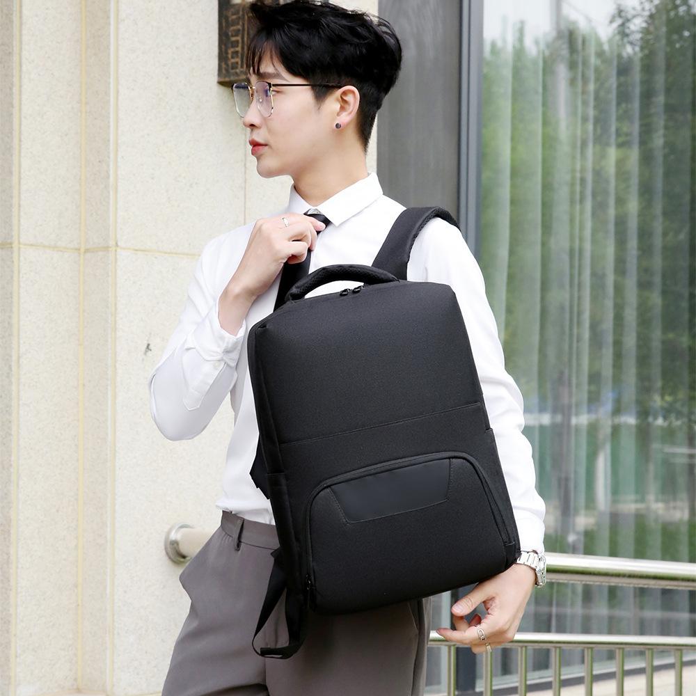 Schoolbag Men's Work Commuter Backpack Large Capacity Student Computer Bag 11.1 Inch Casual Business Laptop Backpack