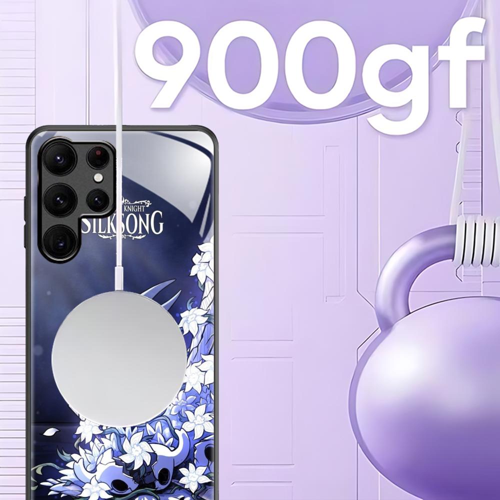 HOT GAME Hollow Knight Silksong Phone Case For Samsung S25 S24 S23 S22 S21 S20 Plus Ultra Note20 Glass Magnetic Case