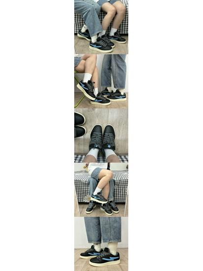 Women's White Minimalist Thick Sole Lace-Up Shoes - Comfortable & Shock Absorbing