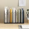 Organizador de Pasta de Arquivo de Metal de 7 Seções para Mesa | Porta-Arquivos de Escritório Vertical | Classificador de Documentos de Malha Resistente para Livros, Fichário