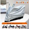 Universal Rainproof Car & Motorcycle Cover - Thick, Dustproof, Sunscreen Protection for Electric Cars