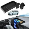 Auto Spec Dashboard Tray 3D Tray Car Interior Storage Box with Phone Holder Fits Honda Stepwgn RP6 RP7 RP8 Spada Air 360 Degree Rotation Specific
