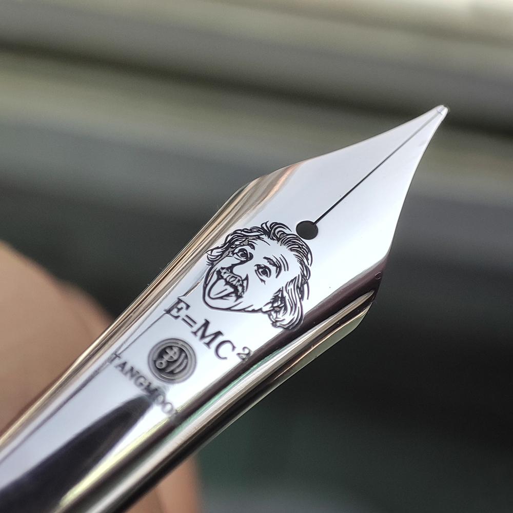 

Tangmoon Креативное перьевое перо перо Серия «Физика»/ Кот Шрёдингера/ Эйнштейн для Tangyue A6 D6 письменные принадлежности канцелярские товары EF жёлтый