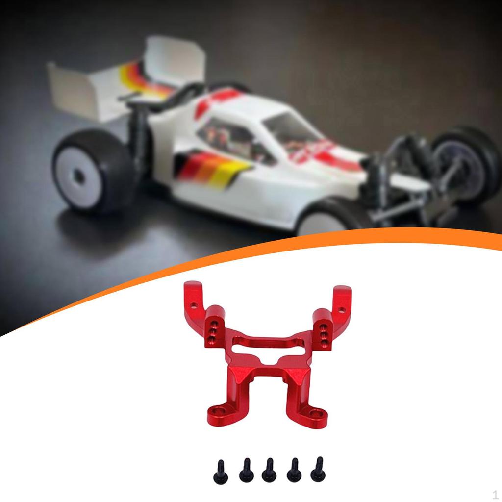 Front Bulkhead for Radio-controlled Car, Assembly Required, Made of Sturdy Metal, Replacement Part