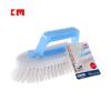 Bathroom Bristle Hard Floor Brush For Tile Grout Cleaning With Plastic Design Handle