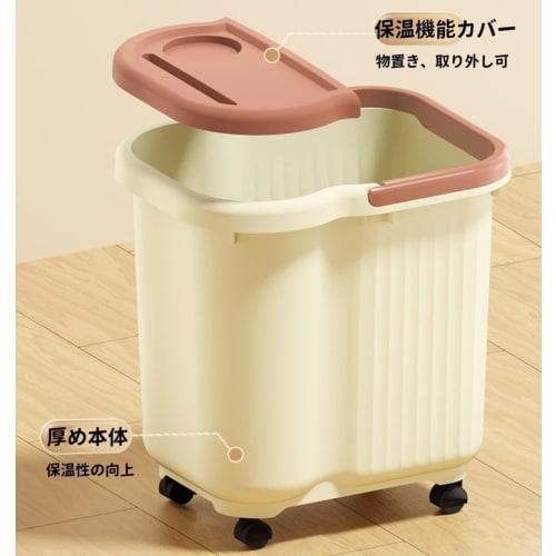 Kbelík na koupel nohou, Koupel nohou, Namáčení lýtek, Hluboký umyvadlo na mytí nohou, Ohřívač kolen a lýtek, s otočnými kolečky, Válečky, Masáž, Silný, Domácí zdravá koupel nohou