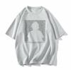 American high street pure cotton black short-sleeved t-shirt women's new summer loose large size fat mm half-sleeved design top
