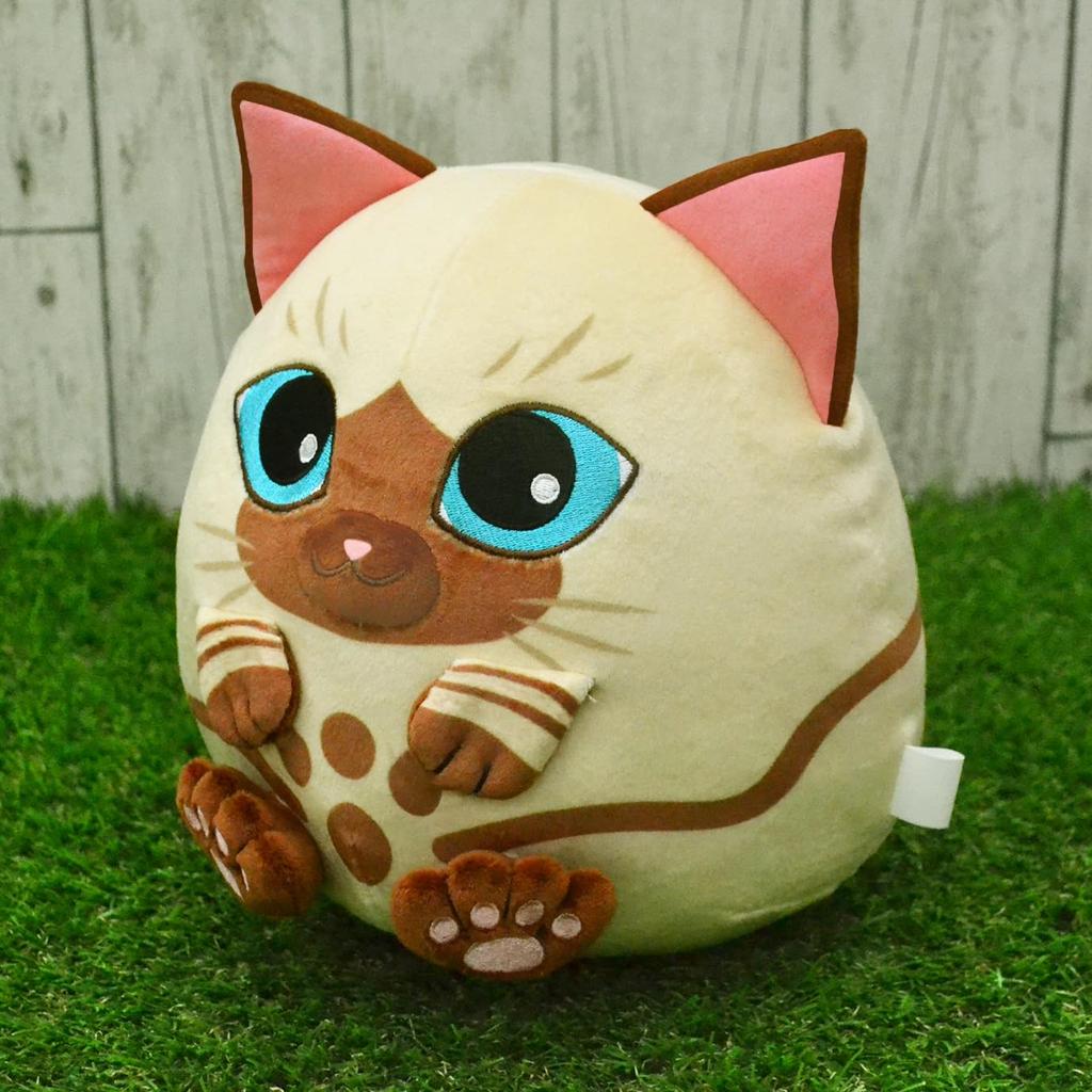 Capcom Monster Hunter Fuwatama Plush Toy Airou Approx. H200 x W190 x D220mm Made of Polyester