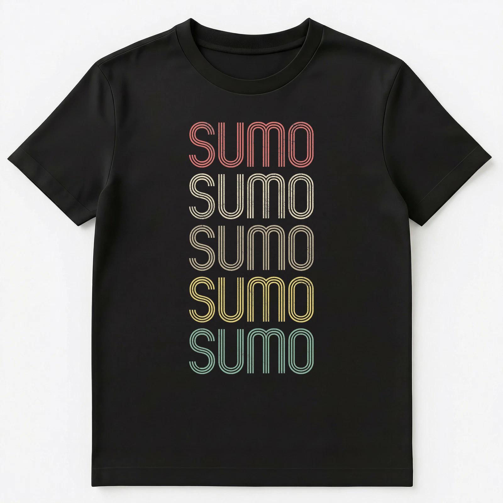

Retro Style Sumo Unisex T-Shirt L