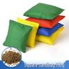 Kinderhandgemachter großer Sitzsack für Schulhofspiele