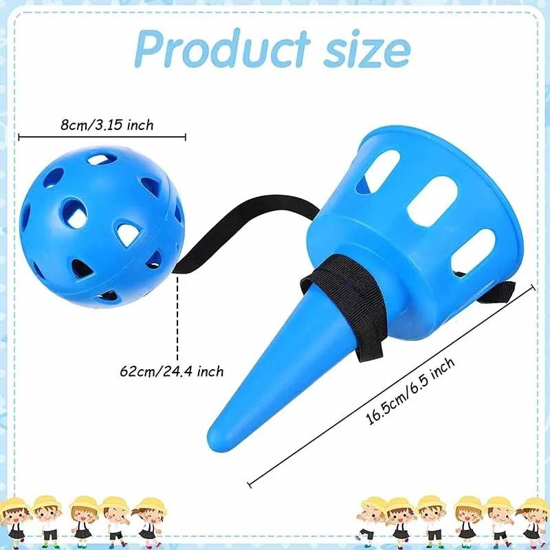 Ball Catch Game Hand Eye Coordination Ball Catching Cup Classic Outdoor Tetherball Catch Game for Outdoor Sports Party Games
