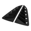 1Pair Side Window Louver Cover Protective Stylish Rugged Window Triangular Shutters Trim For Mk5 6R