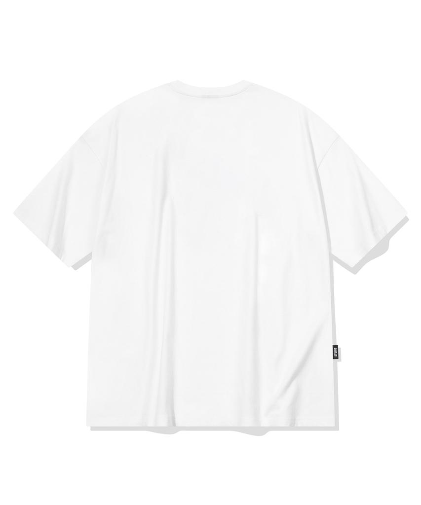 CPGN STUDIO Mono Heart Short Sleeve T-Shirt White