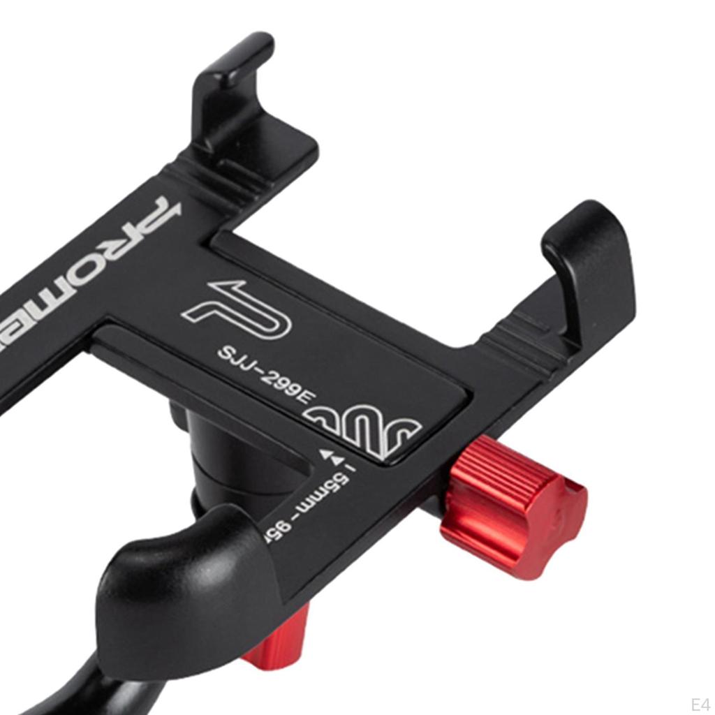 BMX Bike Phone Mount Holder, Quickly Install, Widely Compatible Phone, Motorcycle, Bracket