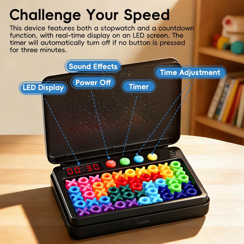 Smart Bead Pyramid Plate: Children's Logical Thinking Educational Toy