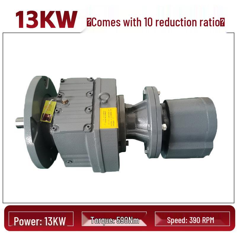 Explosion-Proof Pneumatic Motor with Planetary Helical Gear Reducer, High Torque and Power
