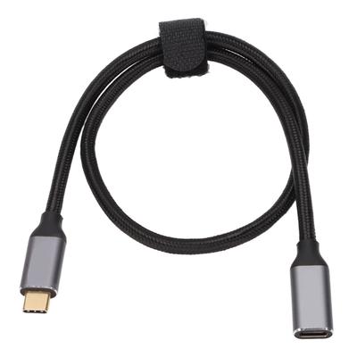4K 100W PD 5A USB 3.2 GEN2 USB C Extension Cable Male To Female Type C Extender Cord
