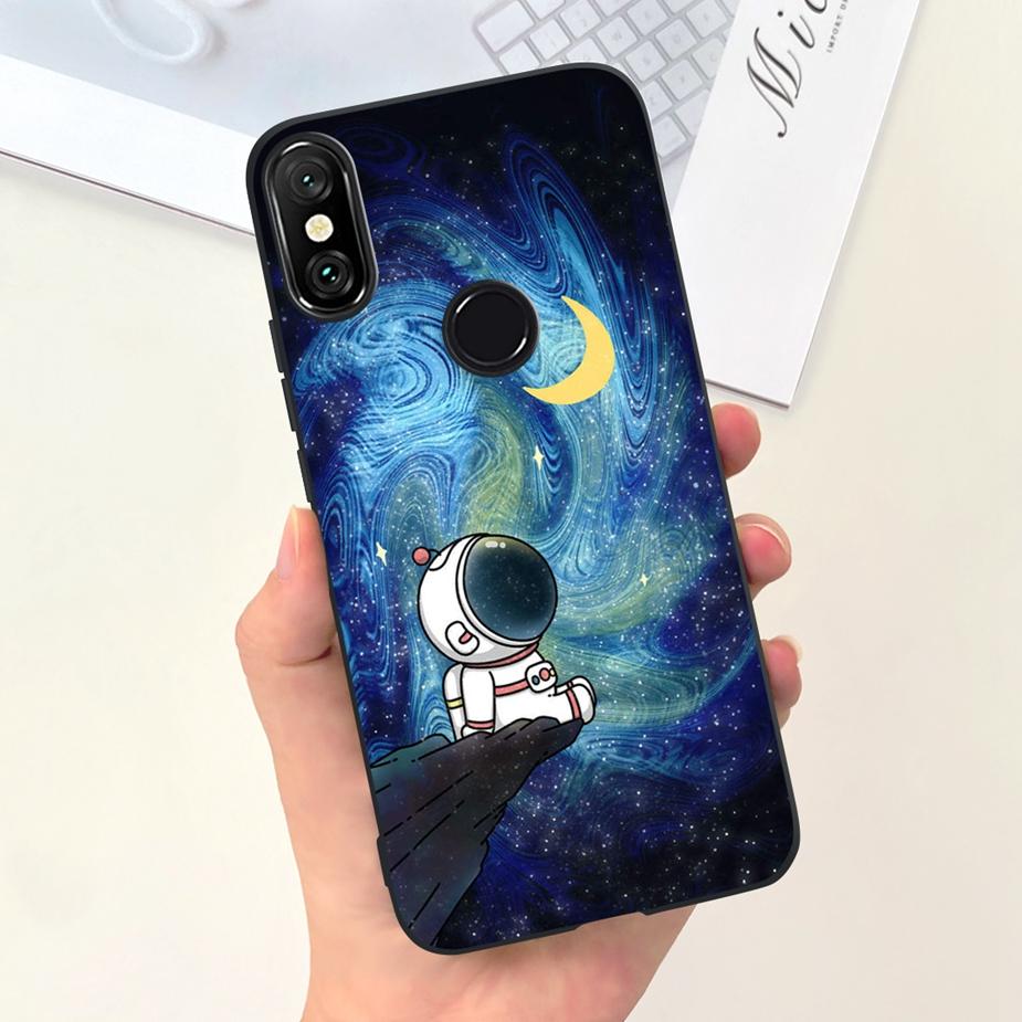 For Xiaomi Redmi 6 Pro Case Cute Dinosaur Cartoon Cover Soft Silicone Phone Case For Xiaomi Redmi Note 6 Pro Note6 Fundas Bumper