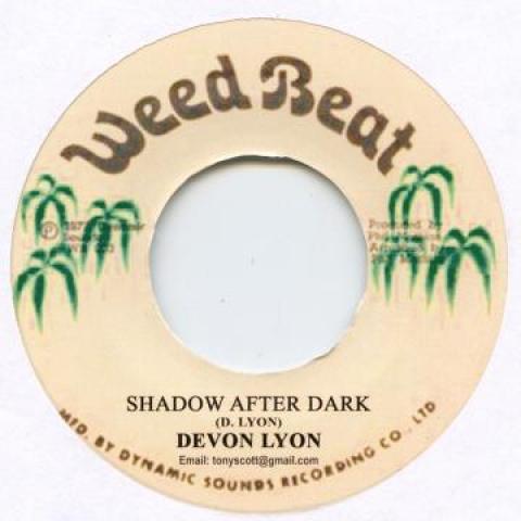 7inch Record DEVON LYON - Shadow After Dark / Dub SADA Weed Beat 1979 UK Reggae, Ska & Dub