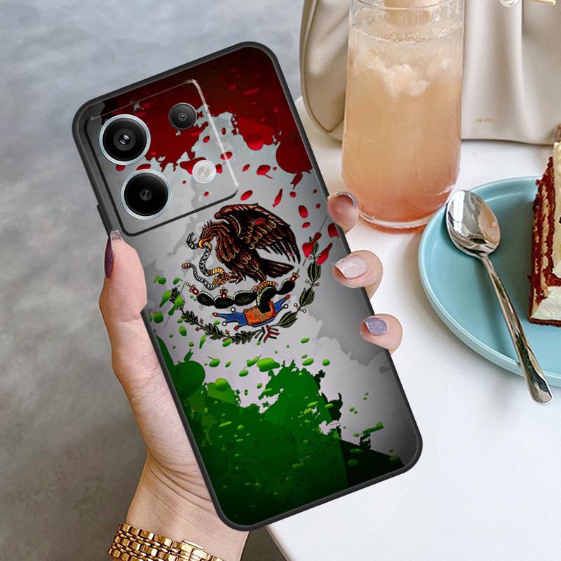 Mexico Flag Case For Xiaomi Redmi Note 11 9 10 12 13 Pro Plus 9S 10S 11S 12S Redmi 12 10C 9C 13C Cover