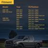 Pair Front & Rear Shock Absorber Mount Bolt & Nut Kit for Dodge Ram 1500-5500