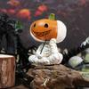 Pumpkins Scarecrows Fishing Figurine Personalized Office Desk Shelf Decoration For Halloween