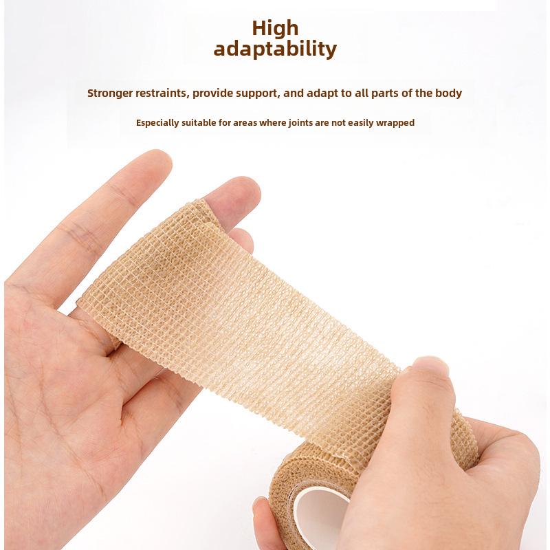 Breathable Self-Adhesive Elastic Sports Bandage - High Elastic, Disposable Dressing