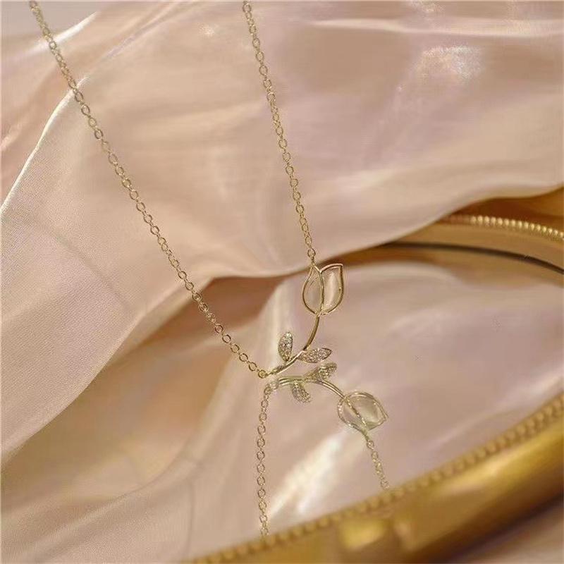 Popolare Collana Choker a Catena con Ciondolo in Cristallo Verde Scintillante per Donna Gioielli di Moda Festa Nuziale Regalo di Compleanno