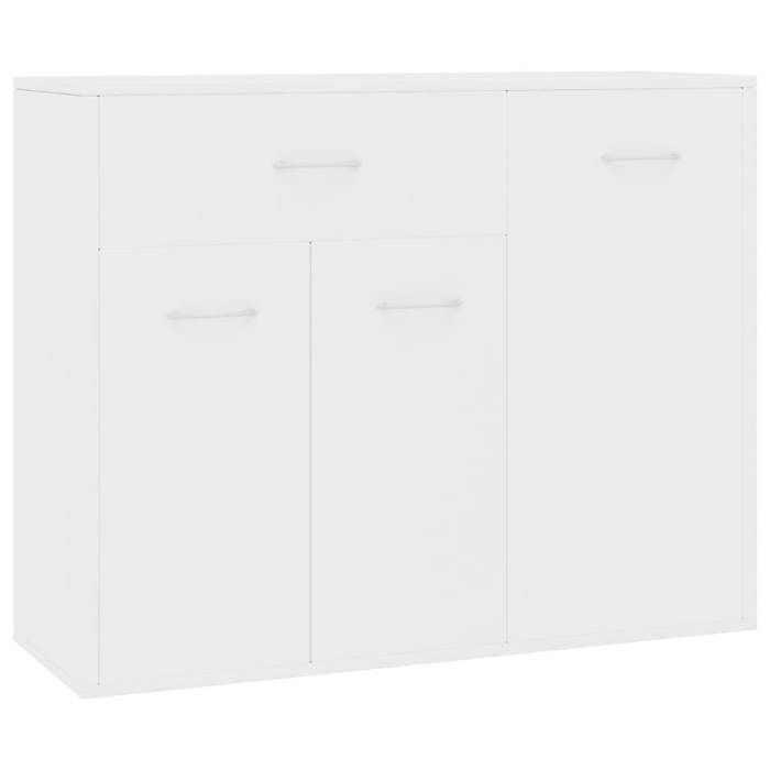 VidaXL Buffet Blanc 88x30x70 cm Aggloméré