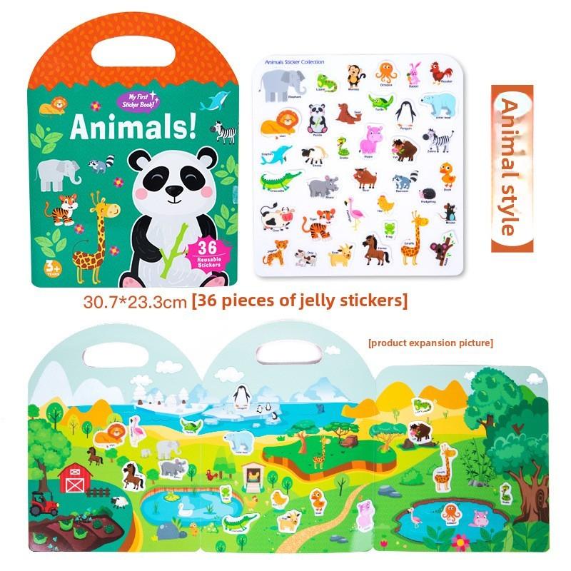 

Управление Трафиком Веселый Животное Динозавр Насекомое Океан Тема Детская Книга Липкий Animal Design