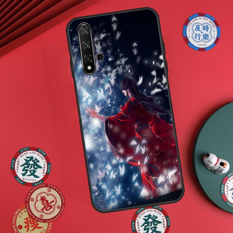 Chinese Style Tian Guan Ci Fu For Huawei Nova 12s 7i 8i 11i 12i Y73 Y70 Y90 Y60 Y72 Y61 Y91 9 10 SE P30 Pro P40 Lite Case